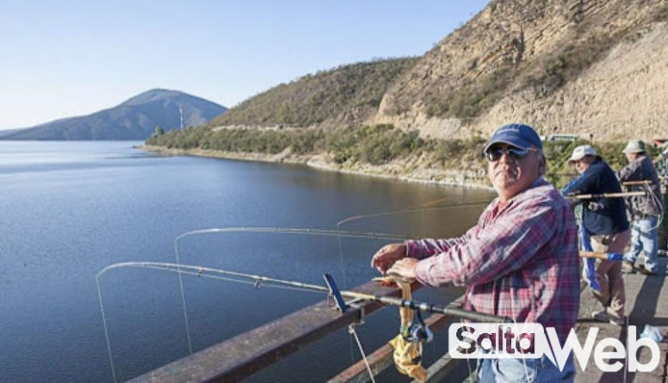 pesca en Dique Cabra Corral