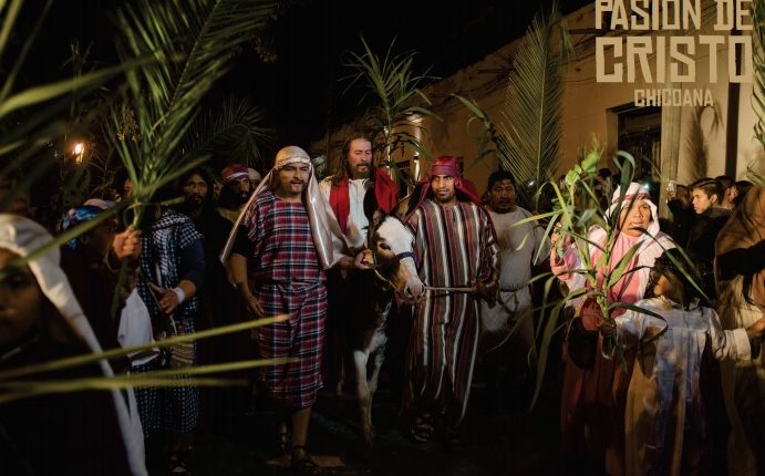 via crucis viviente en chicoana