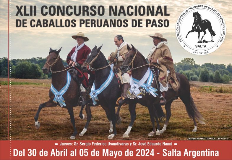 Concurso Caballos Peruanos de paso 2024